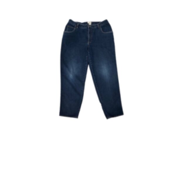 Elizabeth by Liz Claiborne Jeans Women's - Size 18 Dark Wash - Picture 1 of 9
